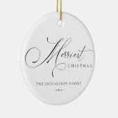 エレガントスクリプメリートスの挨拶 セラミックオーナメント (右)