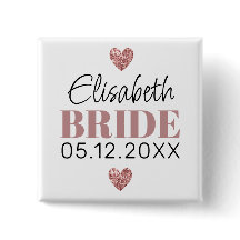 エレガントスクリプモダントかわいいグリッターハートカスタム