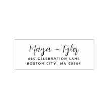 エレガントスクリプモダント手書きアドレス