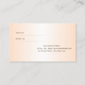 エレガントスタイリッシュサボテン 紹介カード (裏面)