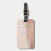 エレガントスタイリッシュシック ラゲッジタグ (正面縦)