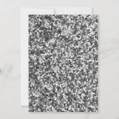 エレガントスタイリッシュティアラ、シルバーシークンズSweet 16 Part 招待状 (裏面)