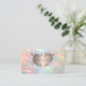 エレガントスタイリッシュバラ金ゴールドハートOpal 紹介カード (スタンド正面)