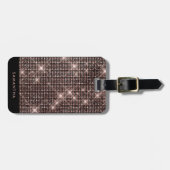 エレガントスタイリッシュパーソナライズされた ラゲッジタグ (正面横)