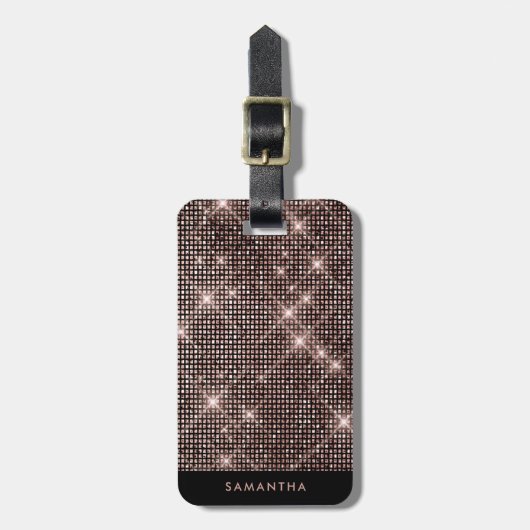 エレガントスタイリッシュパーソナライズされた ラゲッジタグ (正面縦)