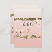 エレガントスタイリッシュフローラ 招待状 (正面/裏面)