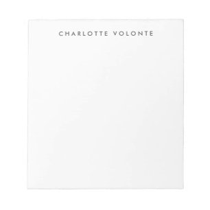 エレガントスタイリッシュプロフェッショナルモダン ノートパッド