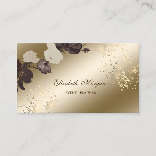 エレガントスタイリッシュプロフェッショナル 名刺 (正面)