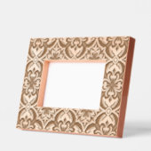 エレガントスタイリッシュモダン柄 レーザー彫刻フレーム (左)