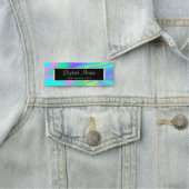 エレガントスタイリッシュモダン，フレーム，ホログラフィック 名札 (インサイチュ)