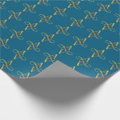 エレガントスタイリッシュモダン ラッピングペーパー (角)