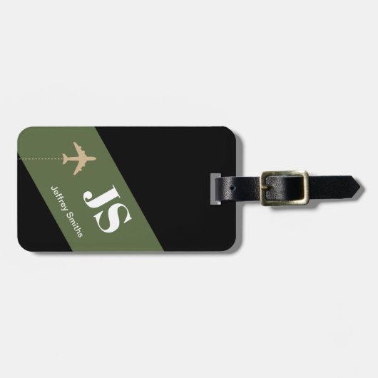 エレガントスタイリッシュモダン&Aeroトラベル荷物タグ ラゲッジタグ (正面横)