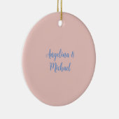 エレガントスタイリッシュユニークトレンディー名 セラミックオーナメント (右)