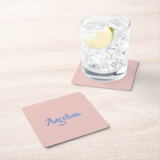 エレガントスタイリッシュユニークトレンディー スクエアペーパーコースター (インサイチュ)