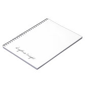 エレガントスタイリッシュユニークトレンディー ノートブック (左側)