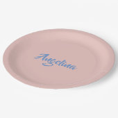 エレガントスタイリッシュユニークトレンディー ペーパープレート (アングル)