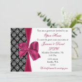 エレガントスタイリッシュ企業の招待状 招待状 (スタンド正面)