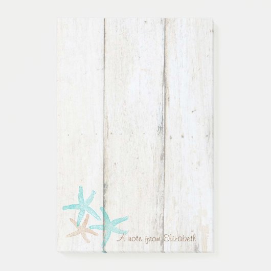 エレガントスタイリッシュ木,木目の質感,シースターズ ポストイット (正面)