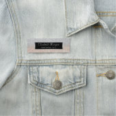 エレガントスタイリッシュ,フレーム,グリッター《写真》ぼけ味 名札 (インサイチュ)