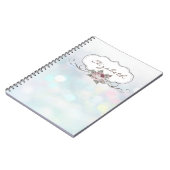 エレガントスタイリッシュ,《写真》ぼけ味,バラ ノートブック (左側)