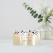 エレガントスタイリッシュ,花紹介カード 紹介カード (スタンド正面)