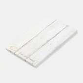 エレガントスタイリッシュWood Texture、Seashell ポストイット (アングル)