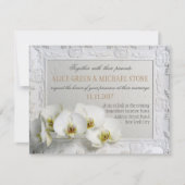 エレガントスタイル結婚式招待状 招待状 (正面)