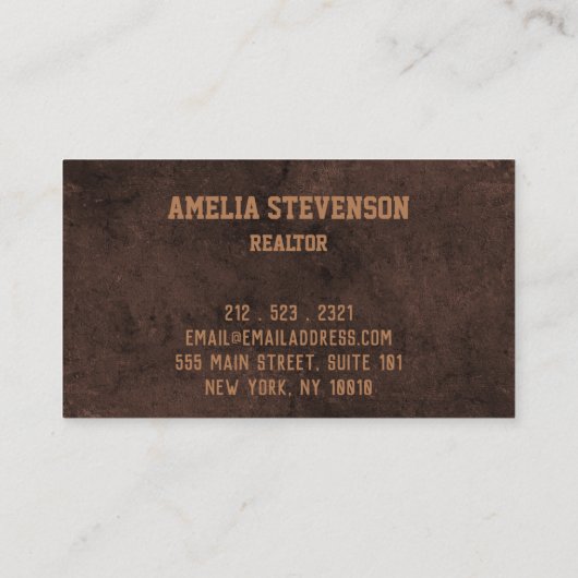 エレガントスタイル 名刺 (裏面)