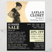 エレガントスタンス, レディースアパレルストア広告 チラシ (正面)