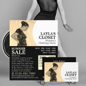 エレガントスタンス, レディースアパレルストア 名刺