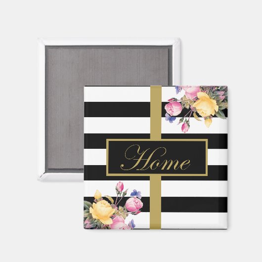 エレガントストライプの マグネット (正面/裏面)