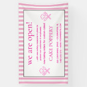 エレガントストライプの 横断幕 (縦)