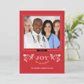 エレガントストライプホリデーカード シーズンカード (スタンド正面)