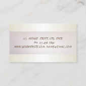 エレガントストライプ吸汁性 名刺 (裏面)