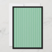 エレガントストライプ縁どブロ結婚ク 招待状 (裏面)