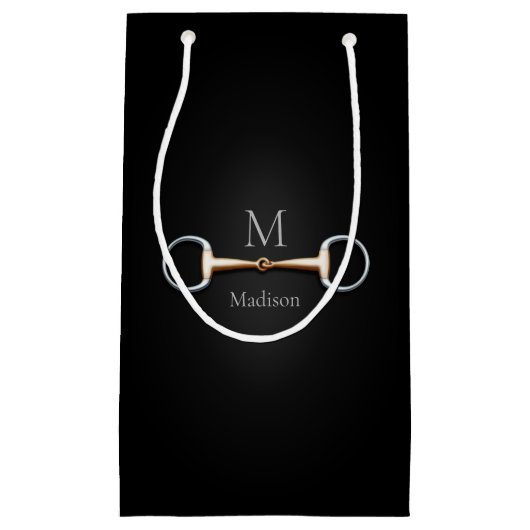 エレガントスネフビットモノグラムのブカスタムラック スモールペーパーバッグ (正面)