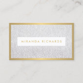 エレガントスネークスキンプリントファッションデザイナー，ブティック 名刺 (正面)