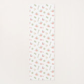 エレガントスパのパーソナライズされたデザイン ヨガマット (裏面)