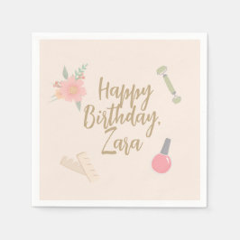 エレガントスパパーティーのカスタム設計 スタンダードカクテルナプキン