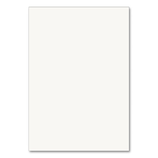 エレガントスペインのな結婚式 テーブルナンバー (裏面)