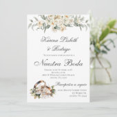 エレガントスペインの結婚式招待状 招待状 (スタンド正面)