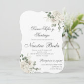 エレガントスペインの結婚式招待状 招待状