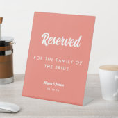 エレガントスミニマルク結婚トの予約 台座サイン (インサイチュ)