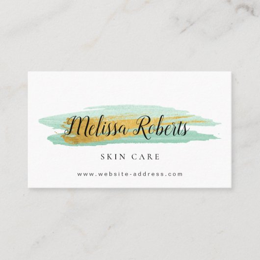 エレガントスモダン気にキン名刺 名刺 (正面)