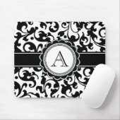 エレガントスモノグラムのクロール マウスパッド (マウス)