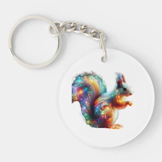 エレガントスワングレースと美しい キーホルダー (正面)