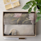 エレガントスワンレイクピンクウォーターリリーフローラ 薄葉紙 (ギフト)