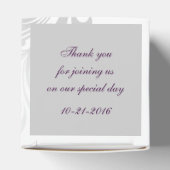 エレガントスワールの特典/ギフトボックス フェイバーボックス (上部)