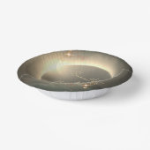 エレガントセピ太陽のアEclipseカスタムフォト結婚ズ ペーパーボウル (傾斜あり)