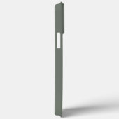 エレガントセージの名入れシンプル Case-Mate iPhoneケース (裏面 / 右)